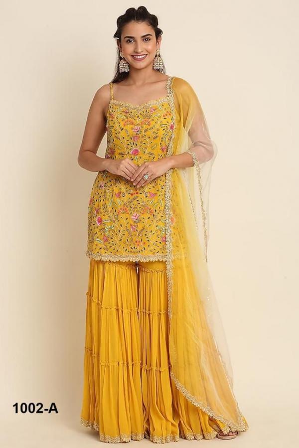 Super Hit 1002 New Colors Wedding Wear Georgette Designer Salwar Kameez